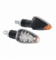 Cp.frecce carbon mod.tuareg led vetro bianco