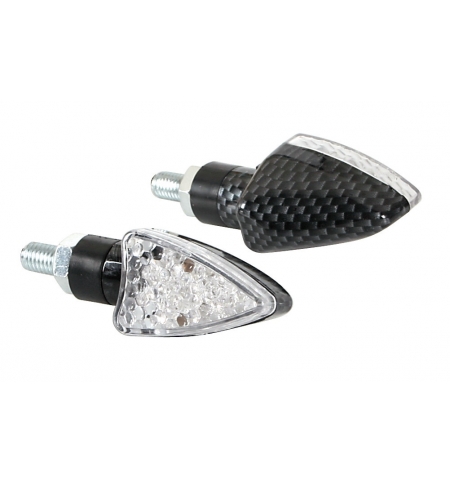 Cp. Frecce arrow carbon look led vetro bianco Cp. Frecce arrow carbon look led vetro bianco