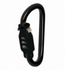 Moschettone antifurto nero "gulliver"