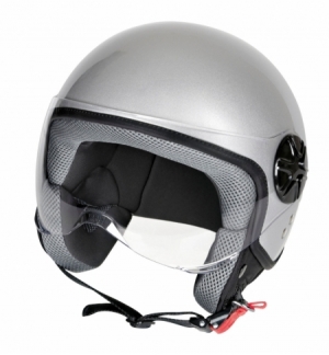 Casco ld-2 demi-jet tg.s silver