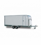 Carrello rimorchio trasporto auto e veicoli PAF25L basculante idraulico