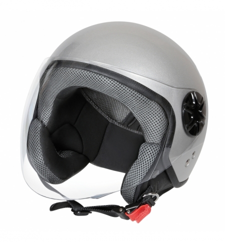 Casco ld-3 demi-jet tg.xs silver