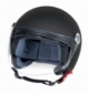 Casco ld-1 demijet s nero opaco doppia visiera