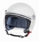 Casco ld-1 demijet s bianco opaco doppia visiera