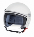 Casco ld-1 demijet xl bianco opaco doppia visiera