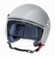 Casco ld-1 demijet s silver doppia visiera