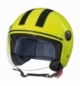 Casco ld-1 demijet xs giallo fluo doppia visiera