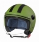 Casco ld-1 demijet l green navy doppia visiera