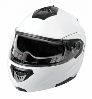 Casco la-1 modulare tg.xs bianco lucido