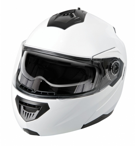 Casco la-1 modulare tg.xs bianco lucido