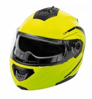 Casco la-1 modulare tg.xs giallo fluo