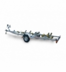Carrello rimorchio trasporto imbarcazioni N3000L