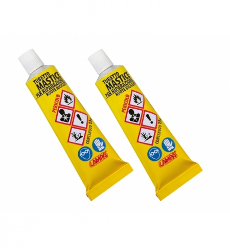 Cp.tubetti di mastice per riparazione da 13g cad. Cp.tubetti di mastice per riparazione da 13g cad.