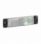 Luce bianca a 3led 24v con catarifrangente