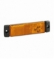 Luce ambra a 3led 24v con catarifrangente