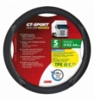 Coprivolante tpe"gt-sport"s" 42-44cm nero / silver