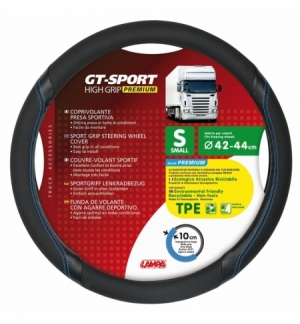 Coprivolante tpe"gt-sport"s" 42-44cm nero / blu