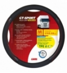 Coprivolante tpe"gt-sport"m" 44-46cm nero / rosso