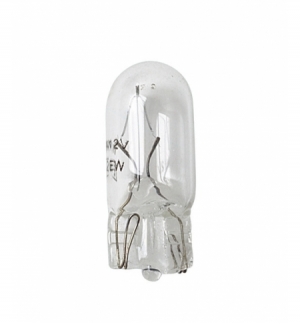 Set 10 lampade zocc.vetro 24v 5w w5w w2.1x9.5d