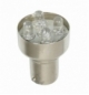 Lampada 24v 5 led luce rossa ba15s