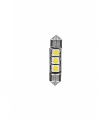Cp.lampade siluro 36mm 28v 3 smd Cp.lampade siluro 36mm 28v 3 smd