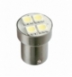 Lampada 24v 4smd ambra ba15s