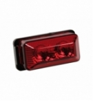Luce ingombro"r-13"2led 24v rossa