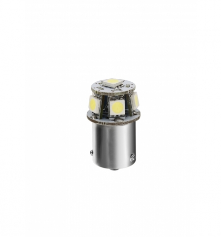 Lampada ba15s 28v 6 smd ambra Lampada ba15s 28v 6 smd ambra