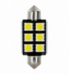 Cp.lampade siluro 39mm 28v 6 smd