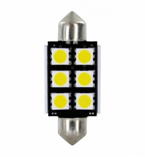 Cp.lampade siluro 39mm 28v 6 smd