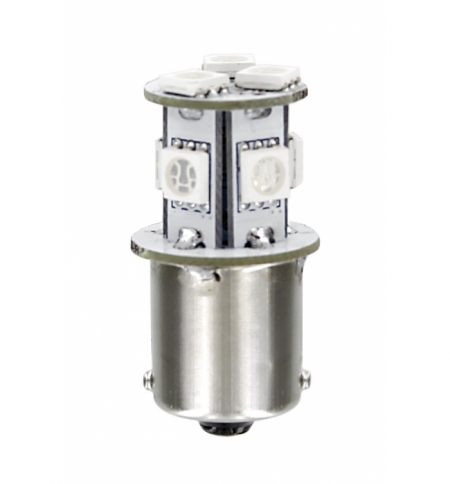 Lampada ba15s 28v 8smd ambra Lampada ba15s 28v 8smd ambra