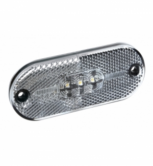 Luce ingombro"ab6"5led 24v bianca