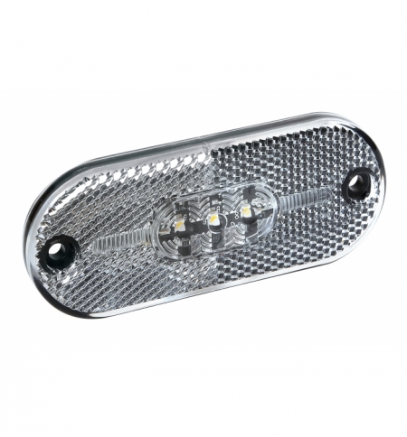 Luce ingombro"ab6"5led 24v bianca