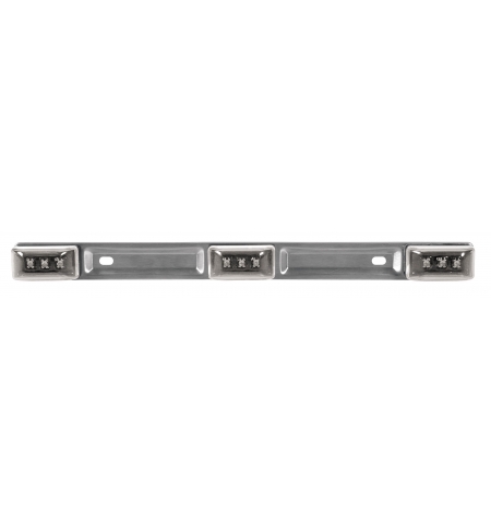 Barra metallica 36cm 9led 24v bianchi Barra metallica 36cm 9led 24v bianchi