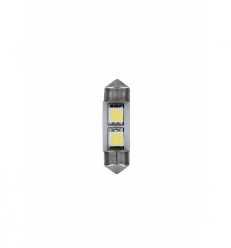 20 lampade siluro 31mm 28v 2 smd