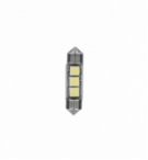 20 lampade siluro 36mm 28v 3 smd