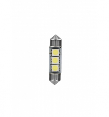 20 lampade siluro 36mm 28v 3 smd