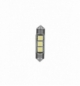 20 lampade siluro 36mm 28v 3 smd