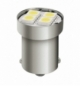 20pz lampade 24v 4smd bianco ba15s