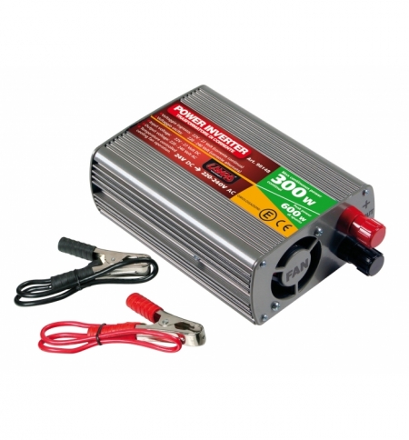 Power inverter 300w 24-/220v spunto 600w rohs