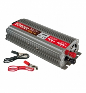 Power inverter 500w 24-/220v spunto 1000w rohs