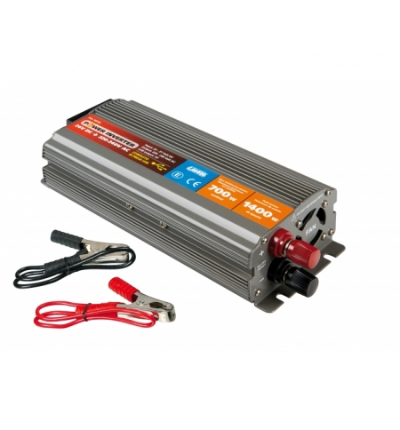 Power inverter 700w 24-/220v spunto 1400w rohs