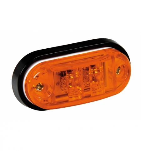 Luce ingombro la2 2led 24v ambra