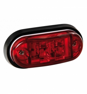 Luce ingombro pr3 2led 24v rossa