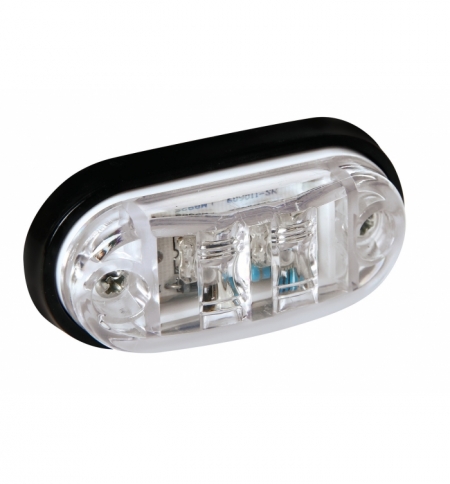 Luce ingombro ab1 2led 24v bianca Luce ingombro ab1 2led 24v bianca