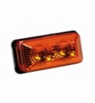 Luce ingombro s-10 2led 24v ambra