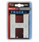Lettera adesiva  h  24v led blu