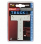 Lettera adesiva  t  24v led blu