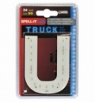 Lettera adesiva  u  24v led blu