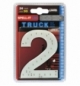 Numero adesivo  2  24v led blu